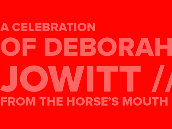A Deborah Jowitt Celebration