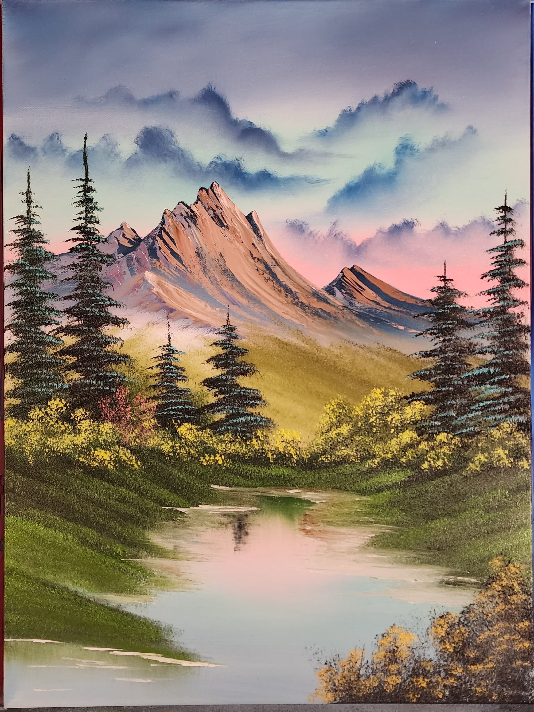 Youth • First Friday Fellowship: Bob Ross Paint Night